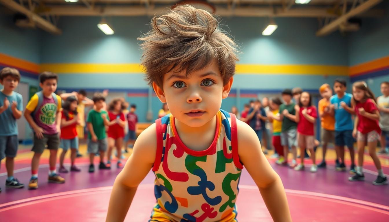 diary of a wimpy kid wrestling
