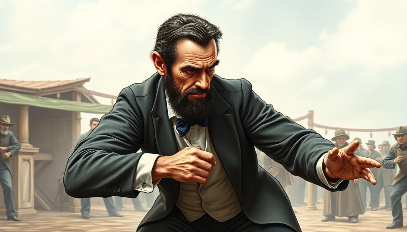 is abraham lincoln in the wrestling hall of fame