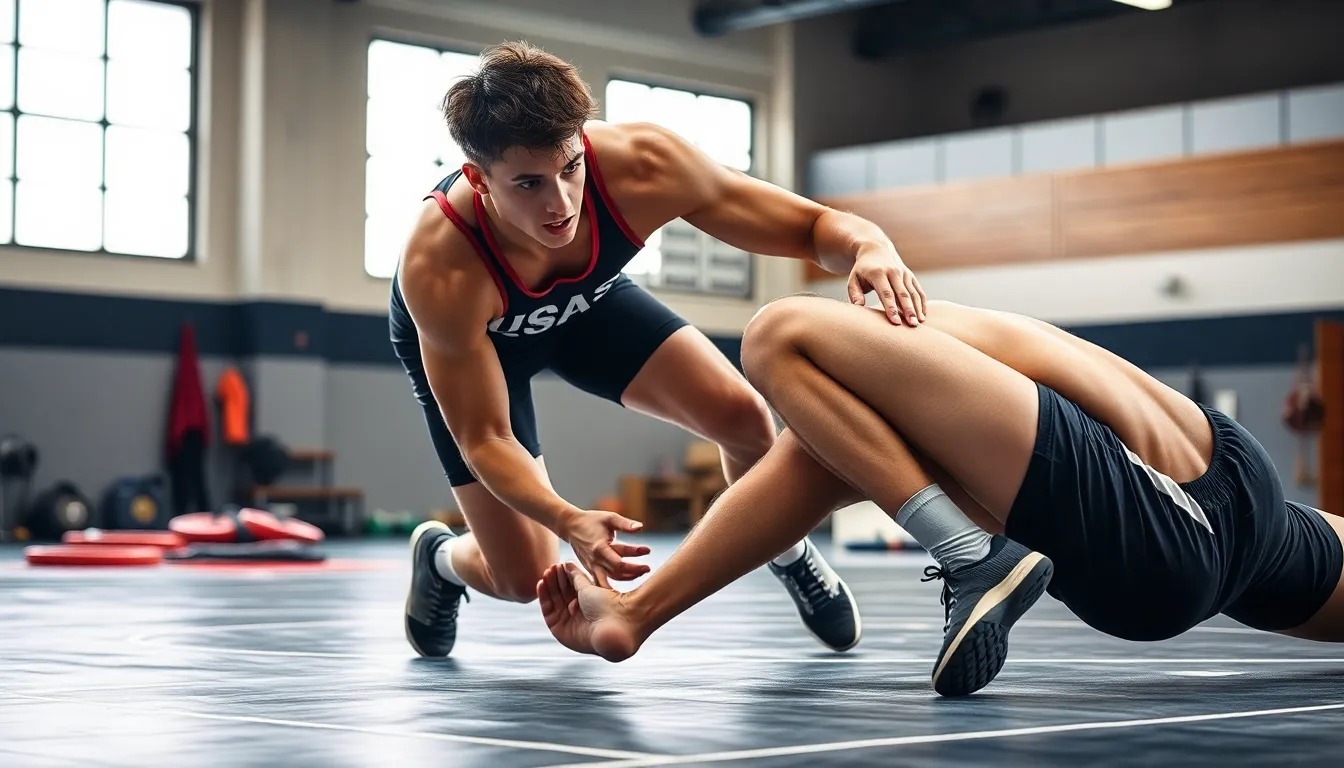 Wrestling for self-defense